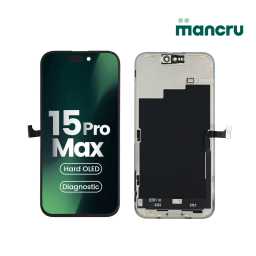 Display Apple iPhone 15 Pro Max (Hard OLED) Comp. Negro   Diagnostic