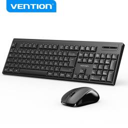 Combo Teclado y Mouse Inal�mbrico Silencioso   Negro  KTZB0-ES  Vention