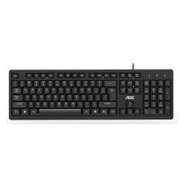 Teclado USB C   KB100B16  Negro  AOC