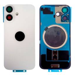 Tapa Trasera Apple iPhone 16 Plus cLens y Marco   Blanco (sin garant�a  sin devoluci�n)