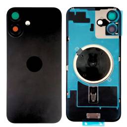 Tapa Trasera Apple iPhone 16 Plus cLens y Marco Negro (sin garant�a  sin devoluci�n)