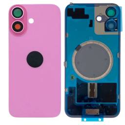 Tapa Trasera Apple iPhone 16 Plus cLens y Marco   Rosado (sin garant�a  sin devoluci�n)