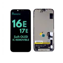 Display Apple iPhone 16e17e (Soft OLED) Comp. Negro   IC Removible