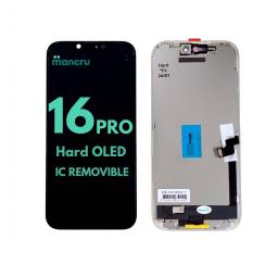 Display Apple iPhone 16 Pro (Hard OLED) Comp. Negro   IC Removible