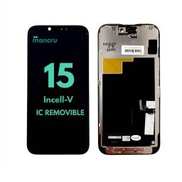 Display Apple iPhone 15 (Incell-V) Comp. Negro   IC Removible