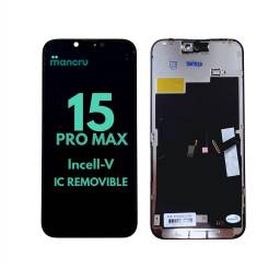 Display Apple iPhone 15 Pro Max (Incell-V) Comp. Negro   IC Removible