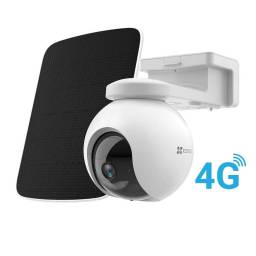 Kit Camara 4G/WiFi 6 HB8 + Panel Solar   4K 8MP  Blanco  (AM-STD)  EZVIZ